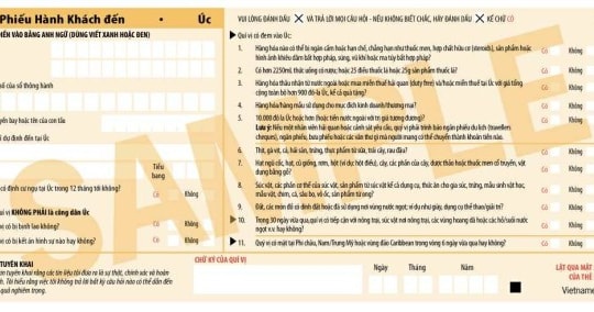 Nhập cảnh Australia: Kinh nghiệm để không thành 'diễn viên' bất đắc dĩ