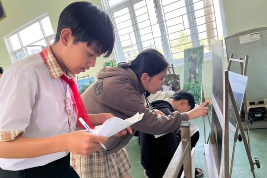 Học sinh với bảo tồn đa dạng sinh học