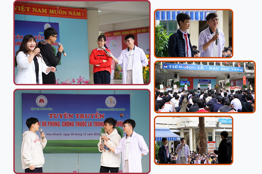 Khi trường học, bệnh viện giúp học sinh nói không với thuốc lá