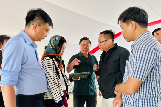 Lãnh đạo thành phố Đà Nẵng kiểm tra công tác chuẩn bị khởi công dự án Khu công nghiệp Nam Thăng Bình