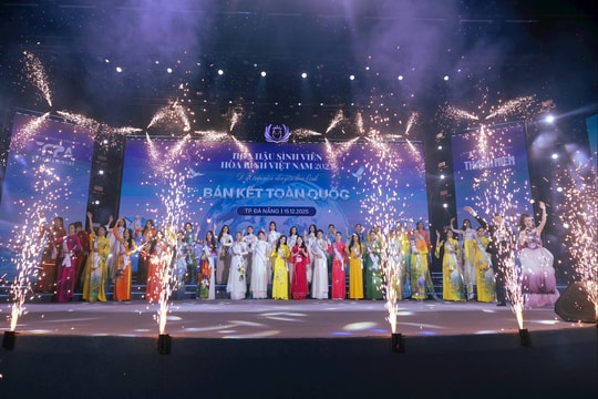 36 thí sinh vào chung kết Hoa hậu Sinh viên Hòa bình Việt Nam 2025