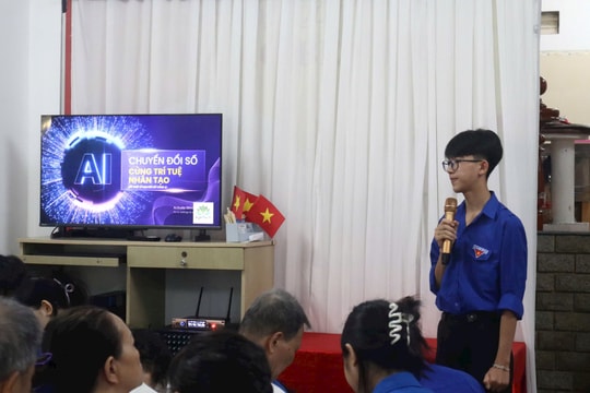 Người trẻ tiếp cận công nghệ: Học sinh tình nguyện số