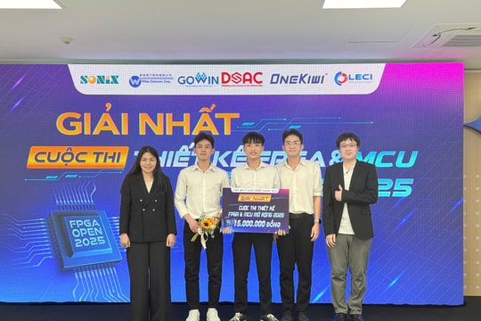Trường Đại học Sư phạm Kỹ thuật Đà Nẵng đoạt giải nhất cuộc thi “Thiết kế FPGA & MCU mở rộng năm 2025”