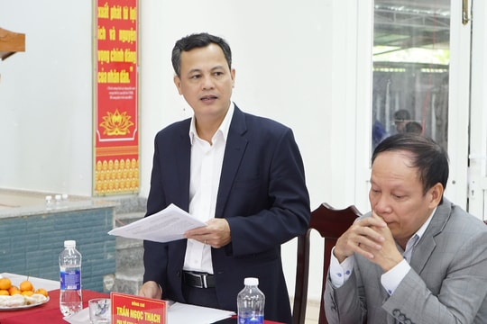 Đoàn kiểm tra Thành ủy Đà Nẵng làm việc với xã Quế Phước về chuyển đổi số