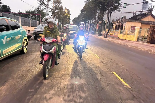 Công an phường Liên Chiểu phát hiện, xử lý 23 hợp vi phạm trật tự an toàn giao thông