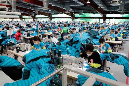 Xuất khẩu dệt may năm 2025 ước đạt 46 tỷ USD, giữ vị thế Top 3 thế giới