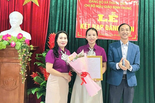 Thăng Điền chú trọng công tác xây dựng Đảng