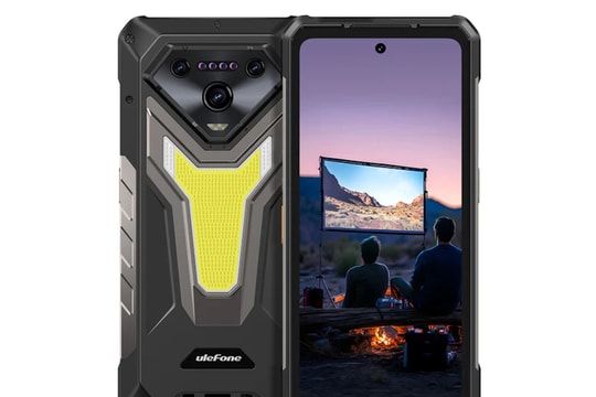 Ulefone Armor 34 Pro+ ra mắt: Pin 25.500 mAh và máy chiếu tích hợp