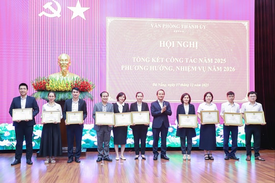 Xây dựng Văn phòng Thành ủy là “bộ não” tin cậy của Thành ủy