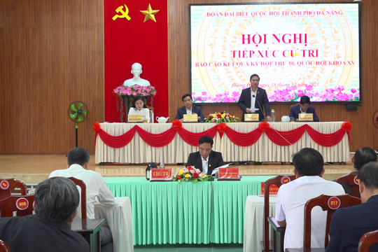 Cử tri Thăng Điền kiến nghị về giao thông, an sinh xã hội