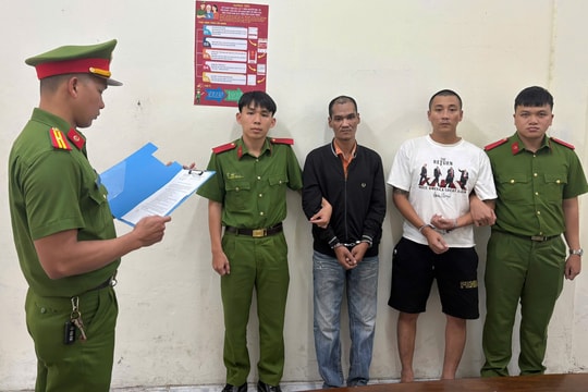 Bắt tạm giam 2 đối tượng sử dụng trái phép chất ma túy