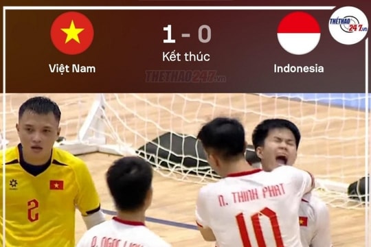 Futsal Việt Nam - Thái Lan: Thử thách lớn sau trận thắng Indonesia