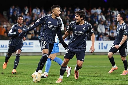 Real Madrid thoát hiểm kịch tính trước Talavera tại Cúp Nhà Vua
