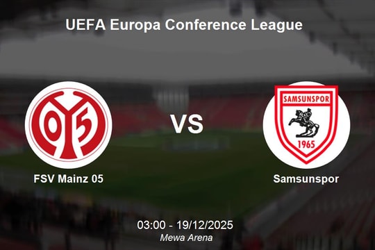 Nhận định FSV Mainz 05 vs Samsunspor - Europa Conference