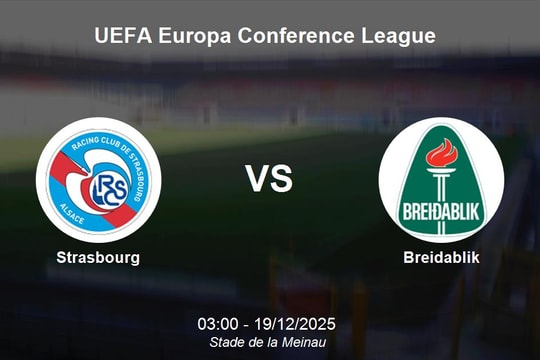 Nhận định Strasbourg vs Breidablik - UEFA Europa Conference League