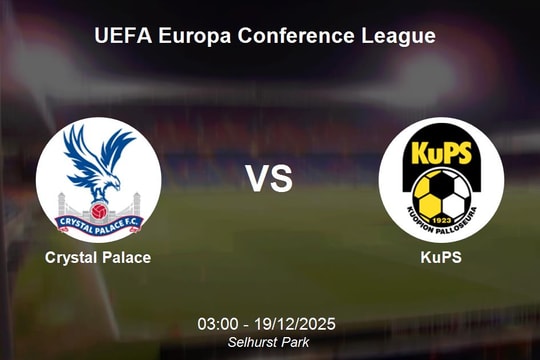 Nhận định Crystal Palace vs KuPS - UEFA Europa Conference League