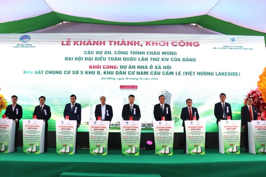 Đà Nẵng khởi công 2 dự án nhà ở xã hội hơn 2.700 tỷ đồng
