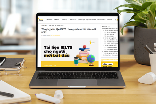 Hướng dẫn chọn tài liệu IELTS phù hợp cho người mới bắt đầu