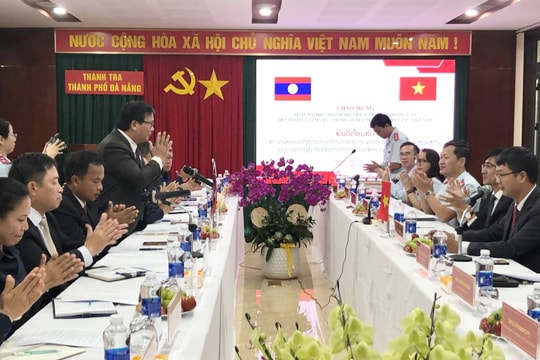 Đoàn Thanh tra Nhà nước tỉnh Sekong (Lào) thăm và làm việc với Thanh tra thành phố Đà Nẵng