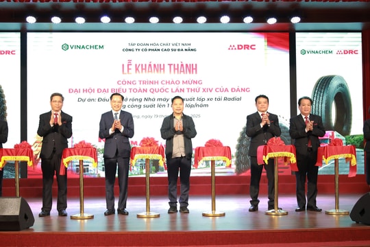 Khánh thành Dự án đầu tư mở rộng Nhà máy sản xuất lốp xe tải Radial