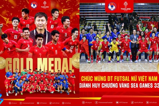 Bóng đá Việt Nam khẳng định vị thế thống trị tại SEA Games 33
