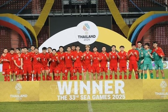 U22 Việt Nam ngược dòng hạ Thái Lan, vô địch SEA Games 33