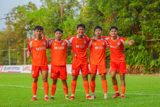 Giải U19 quốc gia 2025 - 2026: U19 SHB Đà Nẵng gặp U19 Đắk Lắk