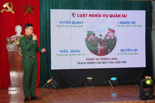 Tuyên truyền, phổ biến quy định pháp luật cho người dân xã Trà Leng