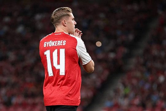 Viktor Gyokeres và nghịch lý tại Arsenal: Khi bom tấn lạc nhịp