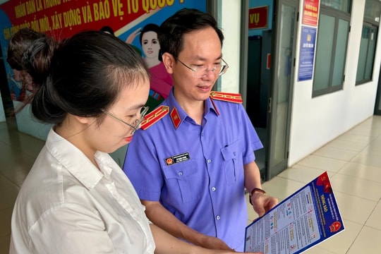 Lắp đặt 15 bảng thông tin tuyên truyền Nghị quyết số 205 của Quốc hội tại các cơ quan liên ngành