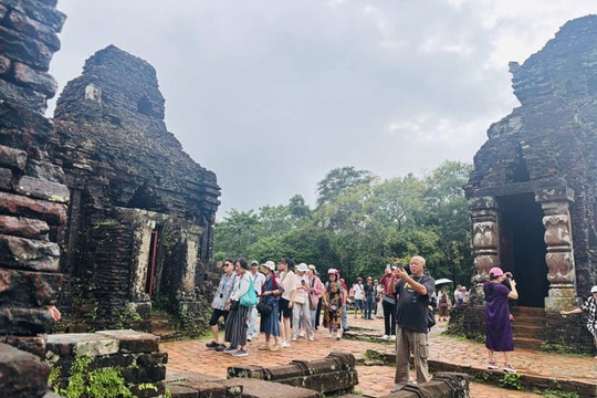 Mỹ Sơn: Điểm đến di sản thu hút gần nửa triệu lượt khách