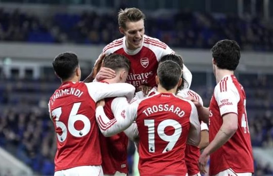 Arsenal hạ Everton 1-0: Khẳng định vị thế Nhà vua dịp Giáng sinh