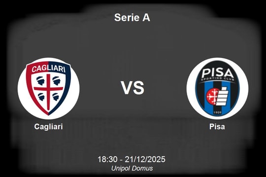 Nhận định Cagliari vs Pisa - Serie A: Cuộc chiến trụ hạng