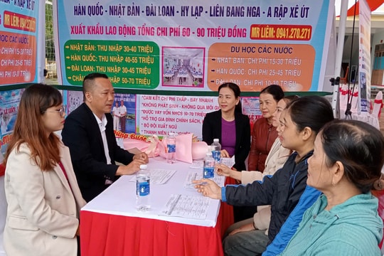 Hơn 750 cơ hội việc làm cho người lao động xã Quế Sơn Trung