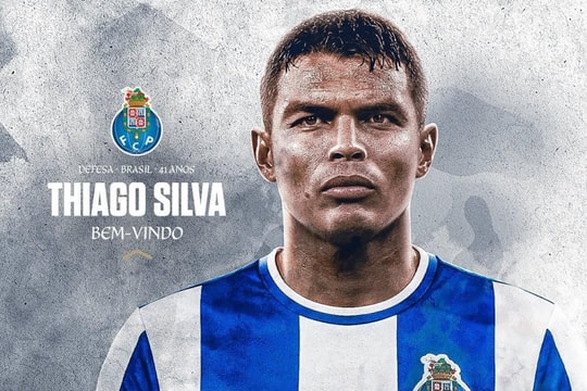 Thiago Silva chính thức gia nhập Porto ở tuổi 41
