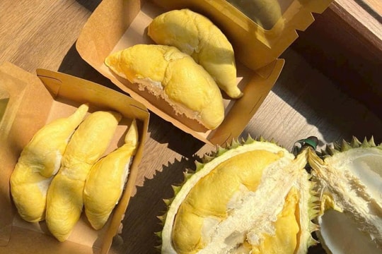 Giá sầu riêng ngày 22/12: Sầu Thái tăng mạnh lên 105.000 đồng/kg