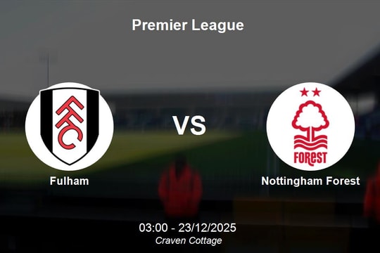 Nhận định Fulham vs Nottingham Forest - Premier League