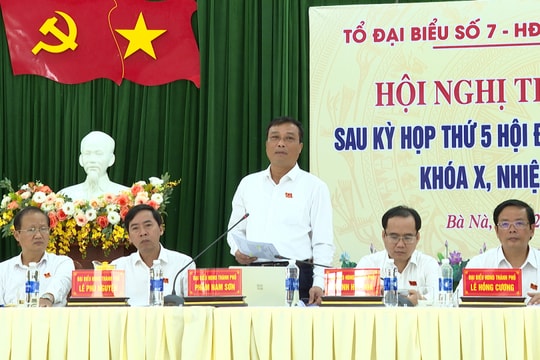 Đại biểu HĐND thành phố Đà Nẵng tiếp xúc cử tri các xã Bà Nà, Hòa Vang và Hòa Tiến