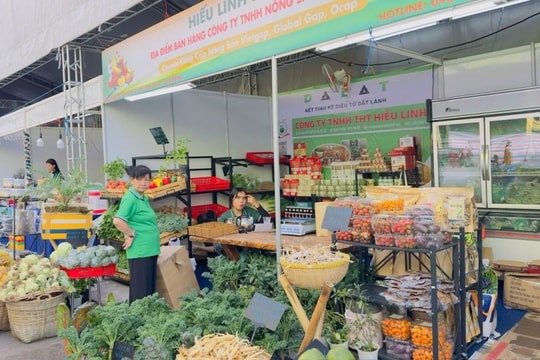 TP.HCM: Khai mạc Phiên chợ nông sản và sản phẩm OCOP tại Bình Đông