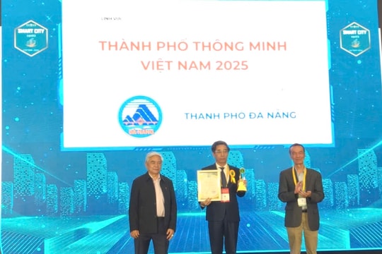 Đà Nẵng lần thứ 6 liên tiếp nhận giải thưởng Thành phố thông minh Việt Nam