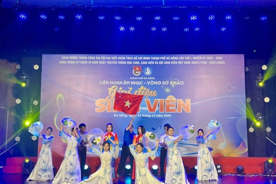 12 tiết mục vào vòng chung kết liên hoan âm nhạc “Giai điệu sinh viên” năm 2025