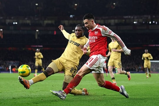 Arsenal trả giá đắt cho vé bán kết: Nỗi lo mang tên Martinelli