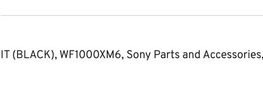 Lộ diện màu sắc và thời điểm ra mắt Sony WF-1000XM6