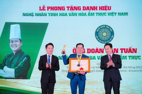 Hai nghệ nhân Đà Nẵng được vinh danh “Nghệ nhân Văn hóa Ẩm thực Việt Nam”