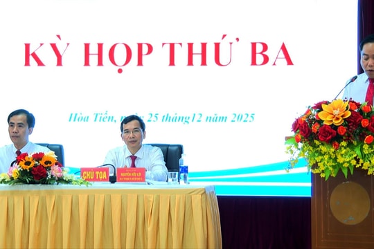 Xã Hòa Tiến thu ngân sách năm 2025 đạt hơn 169% dự toán giao