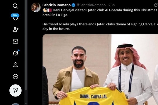 Dani Carvajal chia tay Real Madrid: Qatar và chương cuối huyền thoại