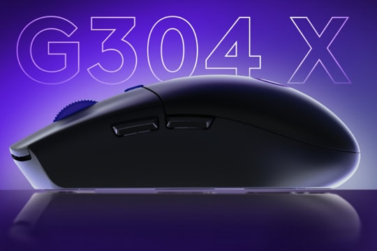 Logitech G304 X ra mắt: Trọng lượng 57g và cảm biến Hero 25K