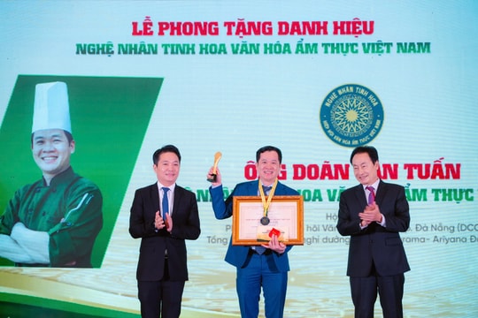 Two Da Nang chefs honored as Vietnamese Culinary Culture Artisans