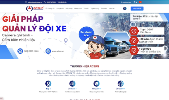 Thiết bị giám sát hành trình xe ô tô - Giải pháp quản lý vận tải toàn diện từ Adsun