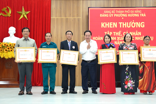 Phường Hương Trà thu ngân sách năm 2025 đạt gần 265 tỷ đồng